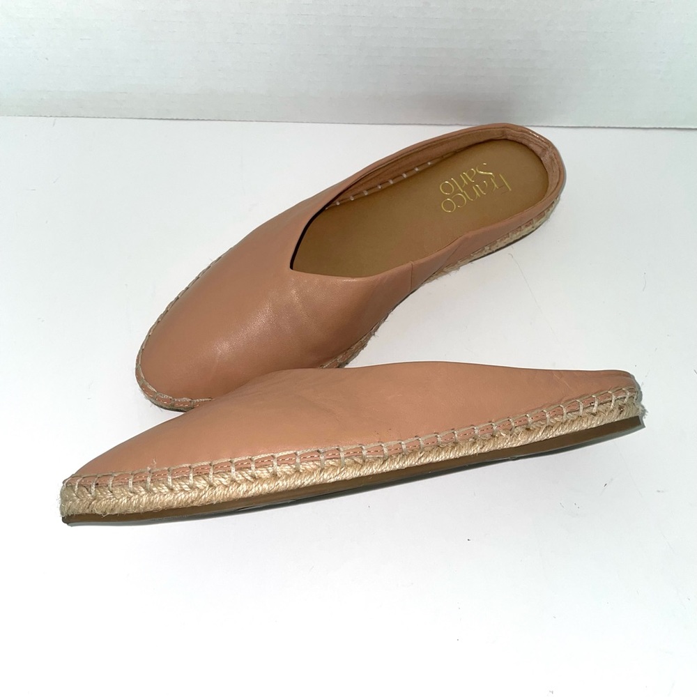 Franco Sarto Women's Tan Espadrille Mules